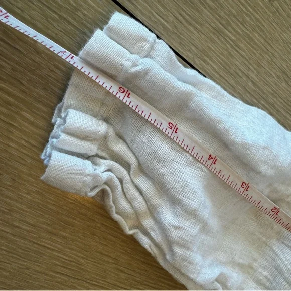 VIOLA BORGHI PLEATED V NECK BLOUSE - Picture 12 of 13